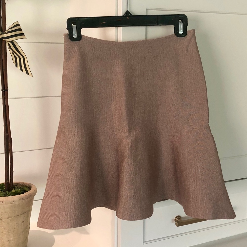 Mauve Stretch Tulip Skirt